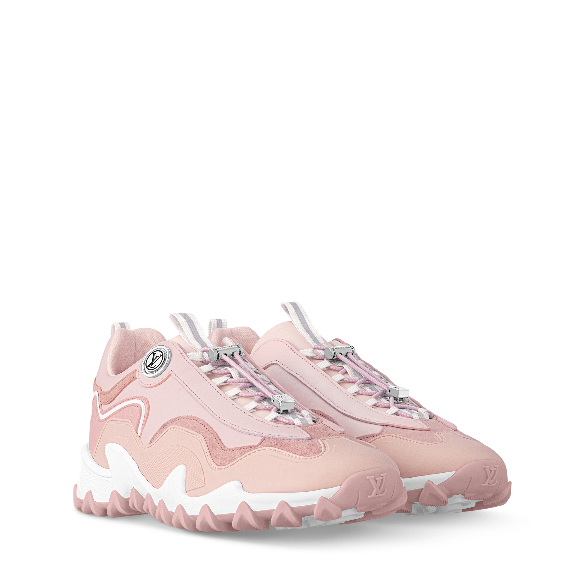 Louis Vuitton ルージュ 20 ヌードピンク Louis Vuitton Speedy Bandouliere 20 Degrade Rose Pink in Embossed